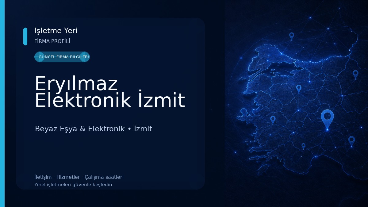 Eryılmaz Elektronik İzmit