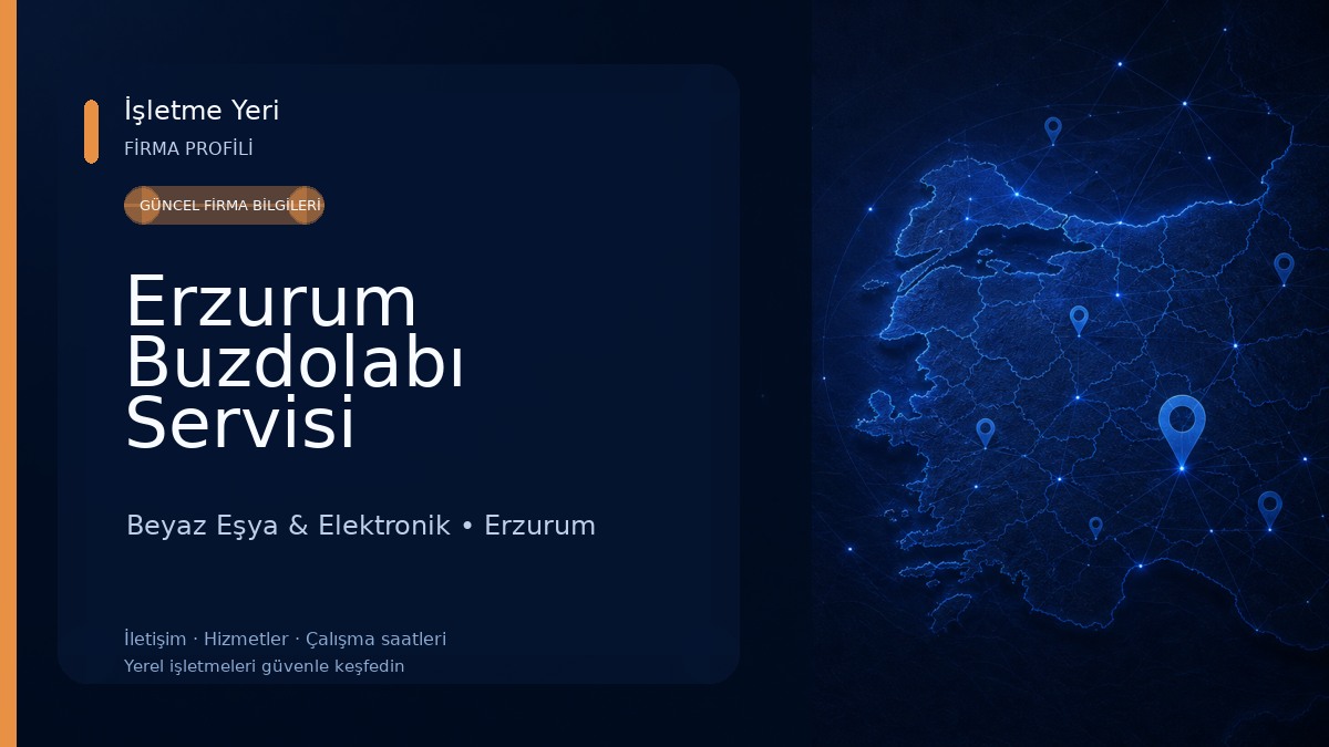 Erzurum Buzdolabı Servisi