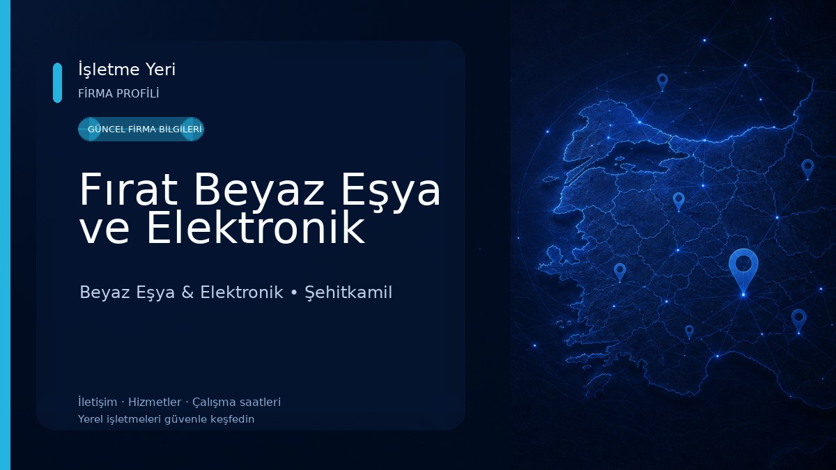 Fırat Beyaz Eşya ve Elektronik Beyaz Eşya & Elektronik
