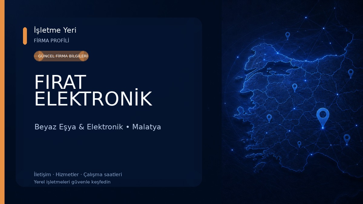 FIRAT ELEKTRONİK Beyaz Eşya & Elektronik