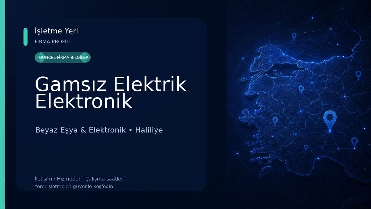 Gamsız Elektrik Elektronik
