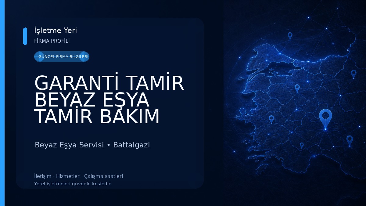 GARANTİ TAMİR BEYAZ EŞYA TAMİR BAKIM Beyaz Eşya Servisi