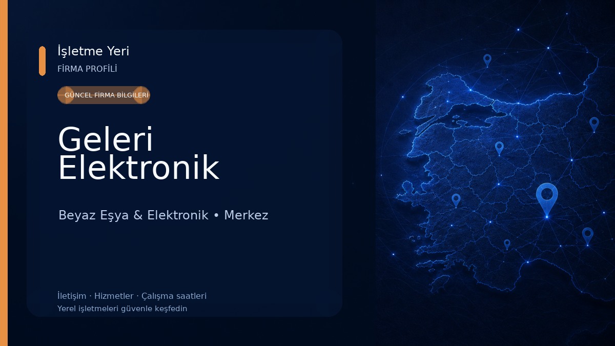 Geleri Elektronik 