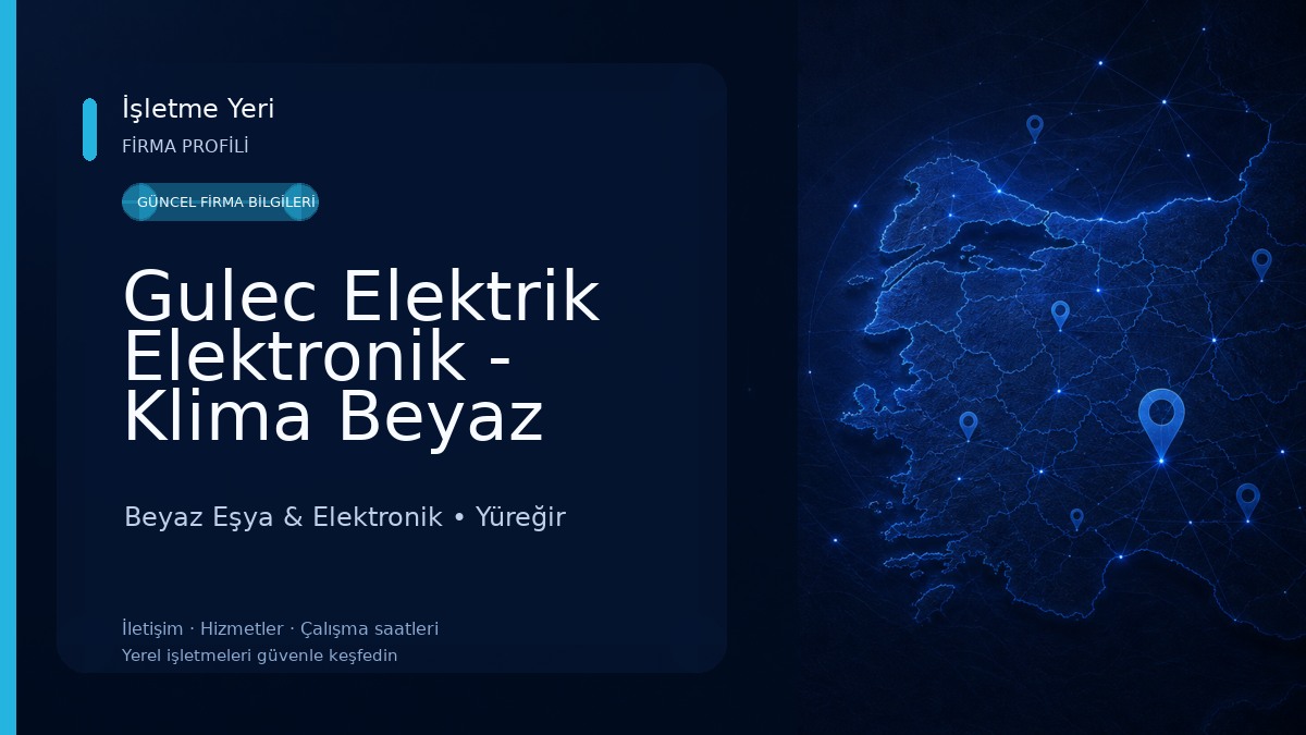 Gulec Elektrik Elektronik - Klima Beyaz Eşya - Pvc 
