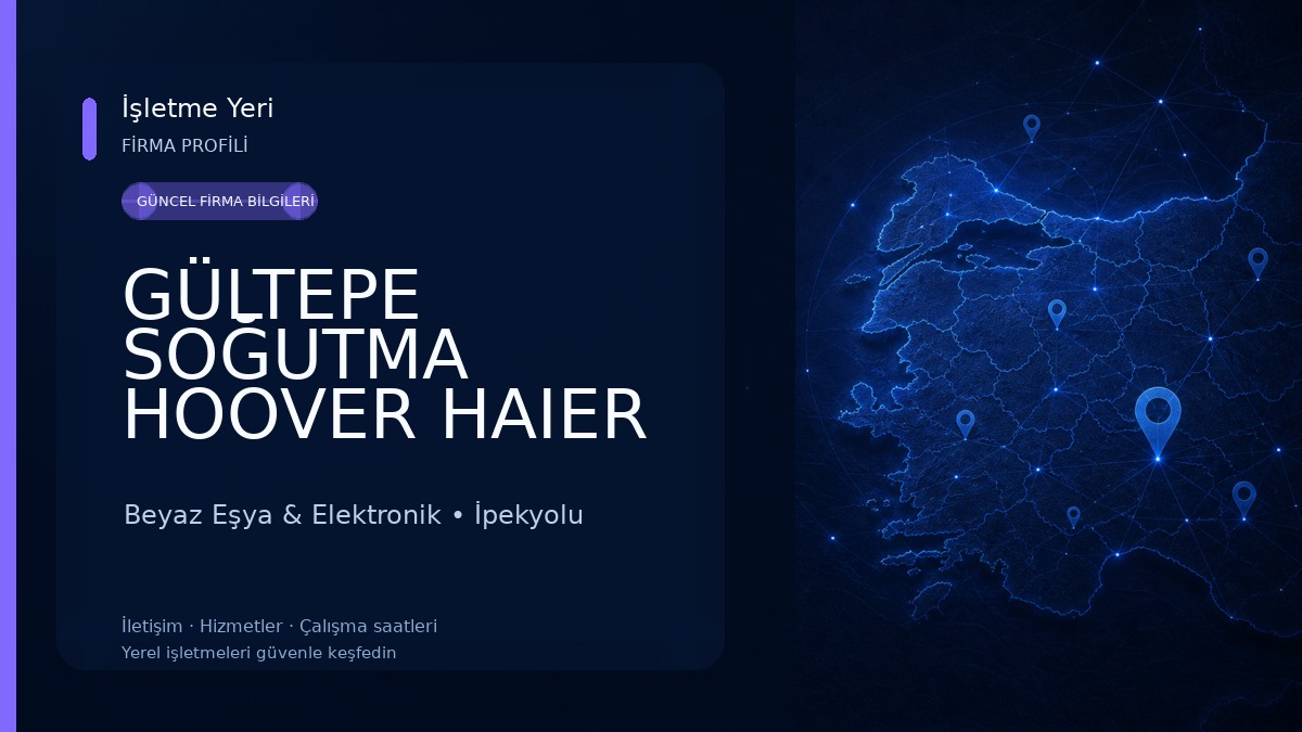 GÜLTEPE SOĞUTMA HOOVER HAIER CANDY ARISTON YETKİLİ SERVİSİ VAN Beyaz Eşya & Elektronik