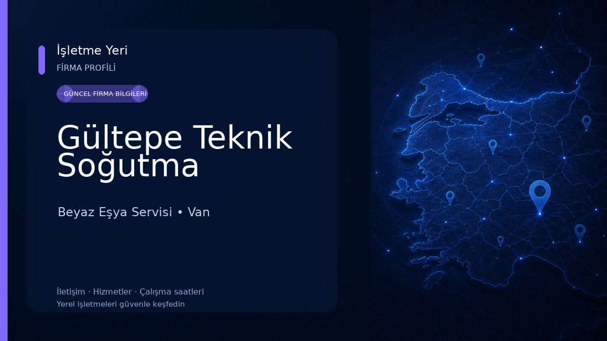Gültepe Teknik Soğutma Beyaz Eşya Servisi