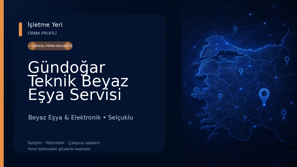 Gündoğar Teknik Beyaz Eşya Servisi Beyaz Eşya & Elektronik