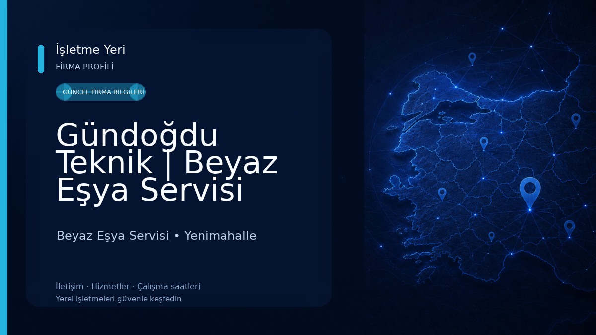 Gündoğdu Teknik | Beyaz Eşya Servisi Beyaz Eşya Servisi