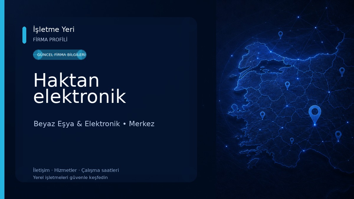 Haktan elektronik Beyaz Eşya & Elektronik
