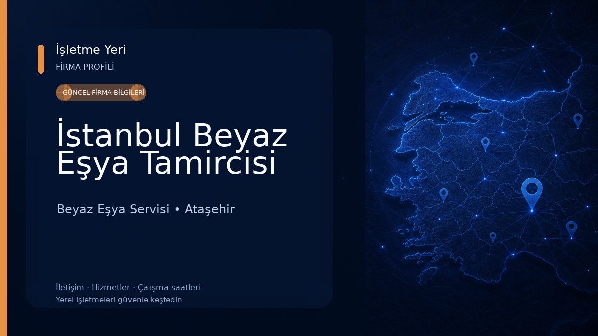 İstanbul Beyaz Eşya Tamircisi 