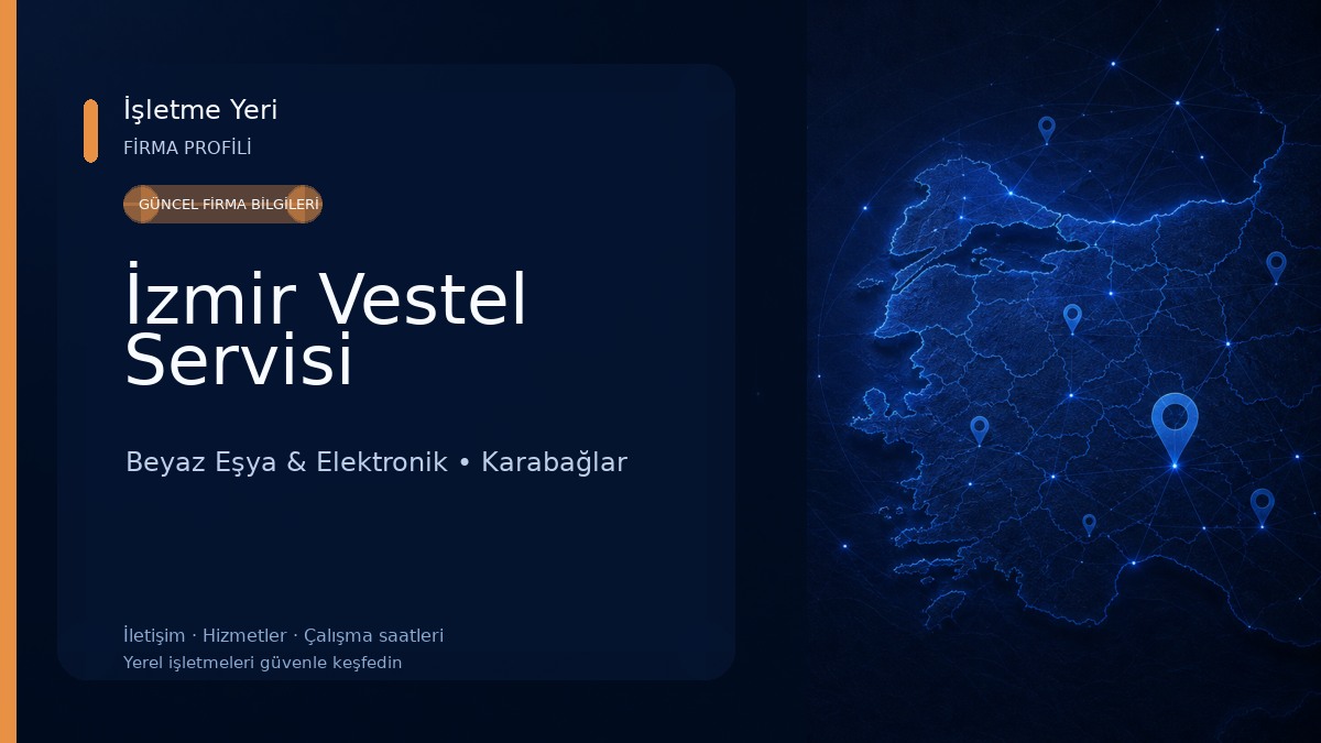 İzmir Vestel Servisi Beyaz Eşya & Elektronik