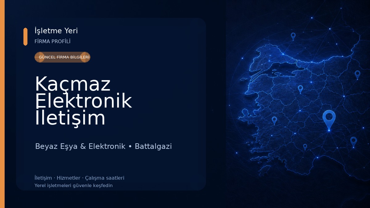 Kaçmaz Elektronik İletişim Beyaz Eşya & Elektronik
