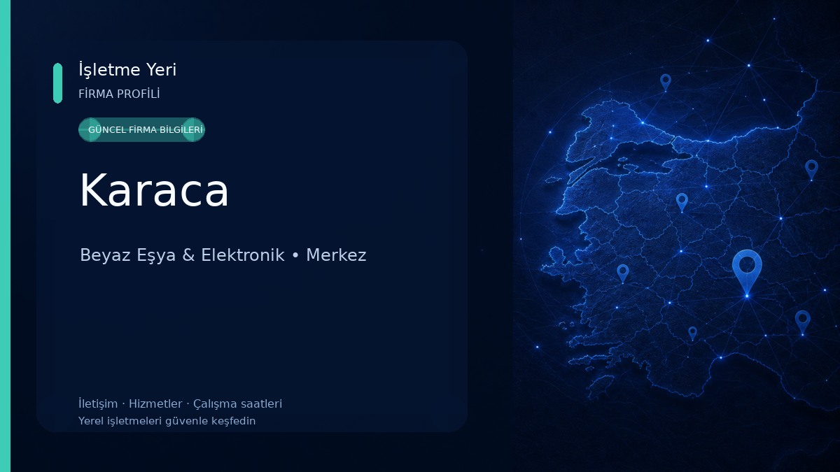 Karaca Beyaz Eşya & Elektronik
