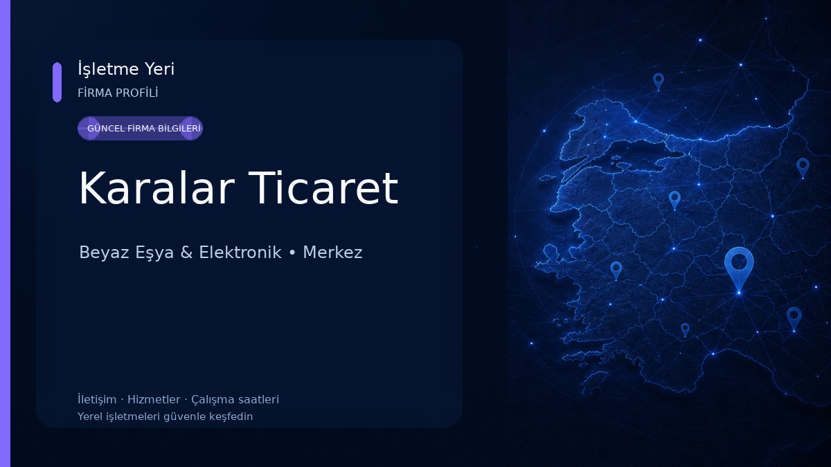 Karalar Ticaret 