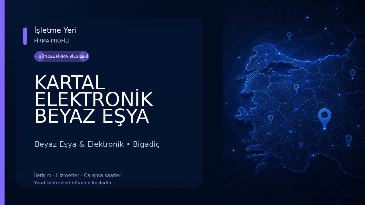 KARTAL ELEKTRONİK BEYAZ EŞYA 