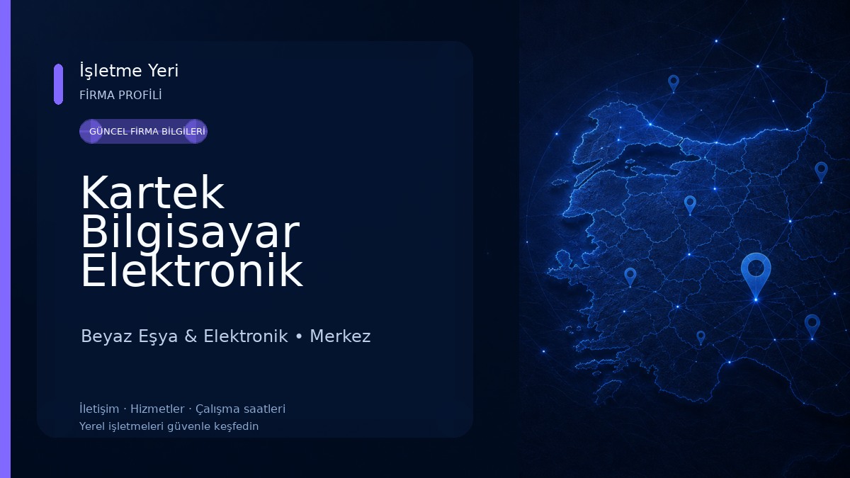 Kartek Bilgisayar Elektronik Beyaz Eşya & Elektronik