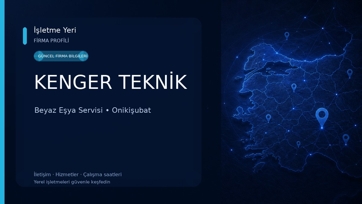 KENGER TEKNİK Beyaz Eşya Servisi