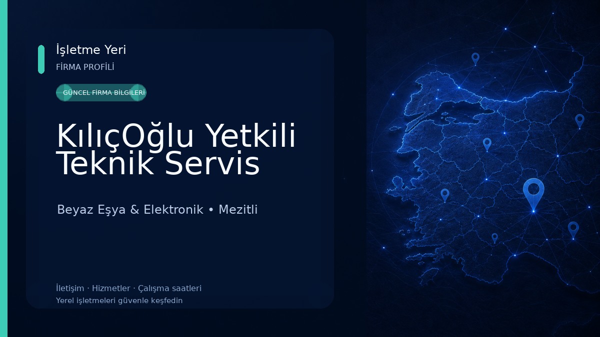 KılıçOğlu Yetkili Teknik Servis Beyaz Eşya & Elektronik