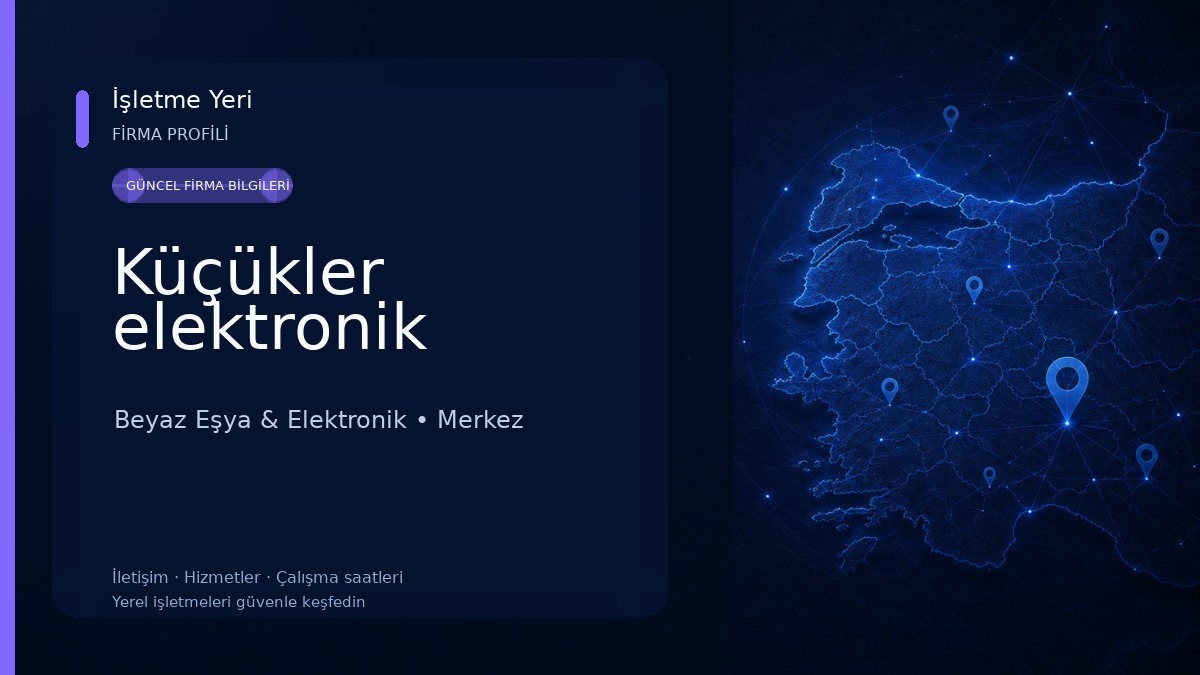 Küçükler elektronik
