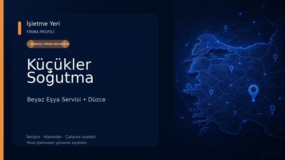 Küçükler Soğutma Beyaz Eşya Servisi