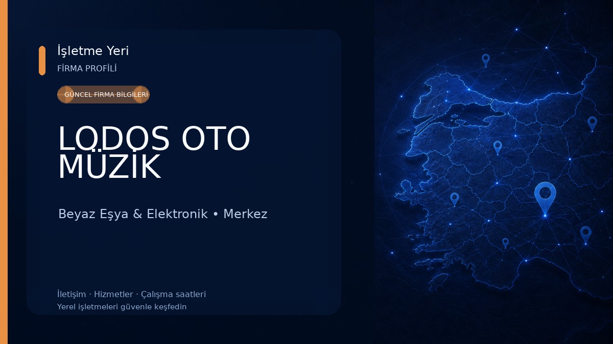 LODOS OTO MÜZİK Beyaz Eşya & Elektronik