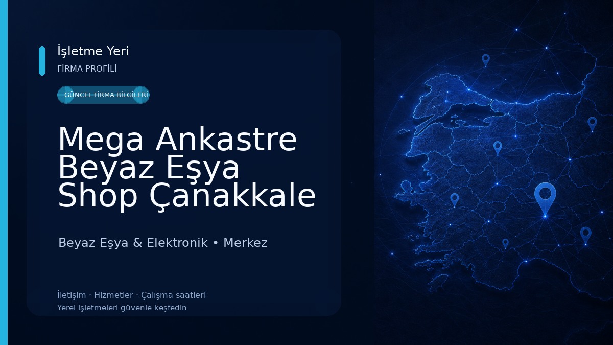 Mega Ankastre Beyaz Eşya Shop Çanakkale 