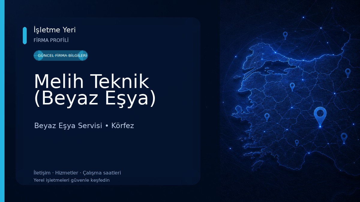 Melih Teknik (Beyaz Eşya) Beyaz Eşya Servisi