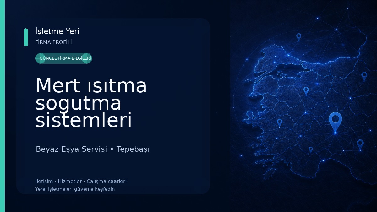 Mert ısıtma sogutma sistemleri 