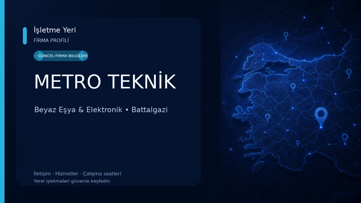 METRO TEKNİK Beyaz Eşya & Elektronik