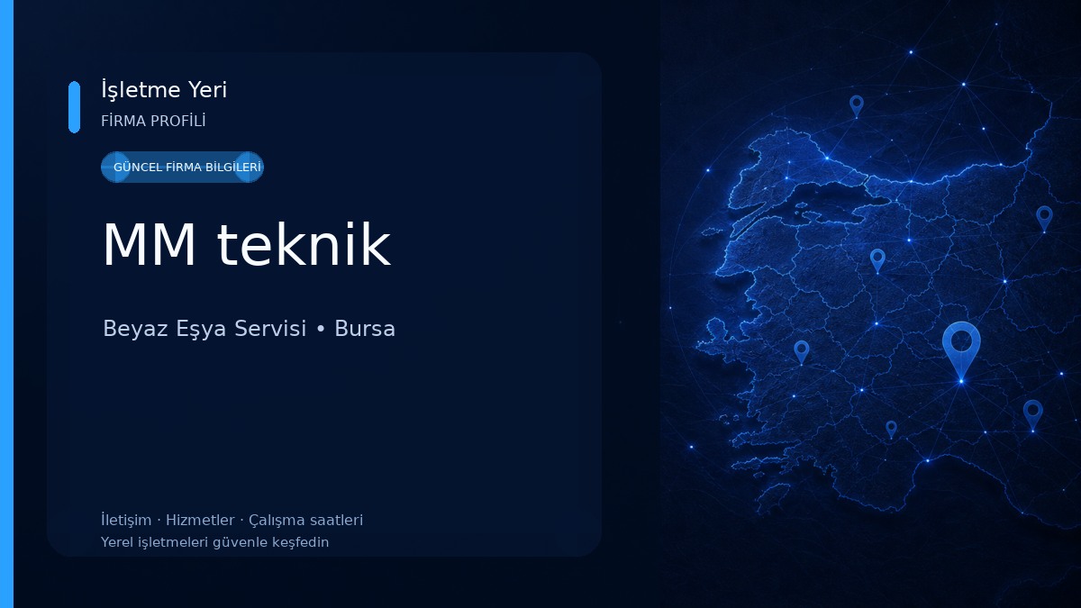 MM teknik Beyaz Eşya Servisi