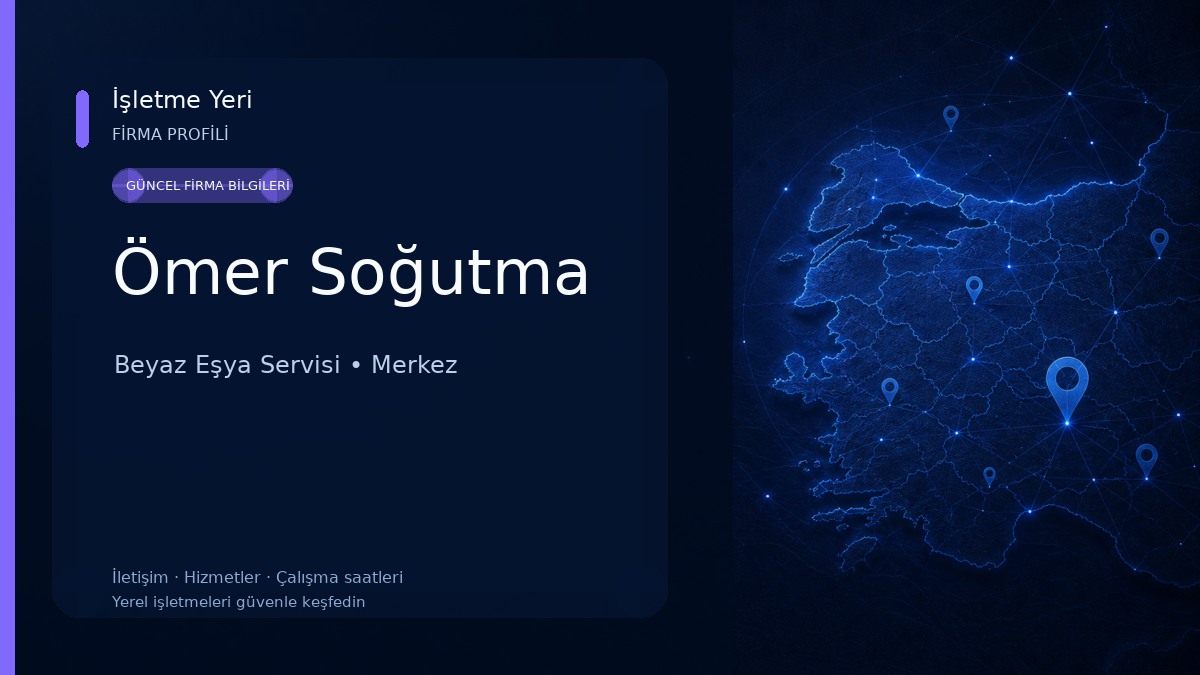 Ömer Soğutma Beyaz Eşya Servisi