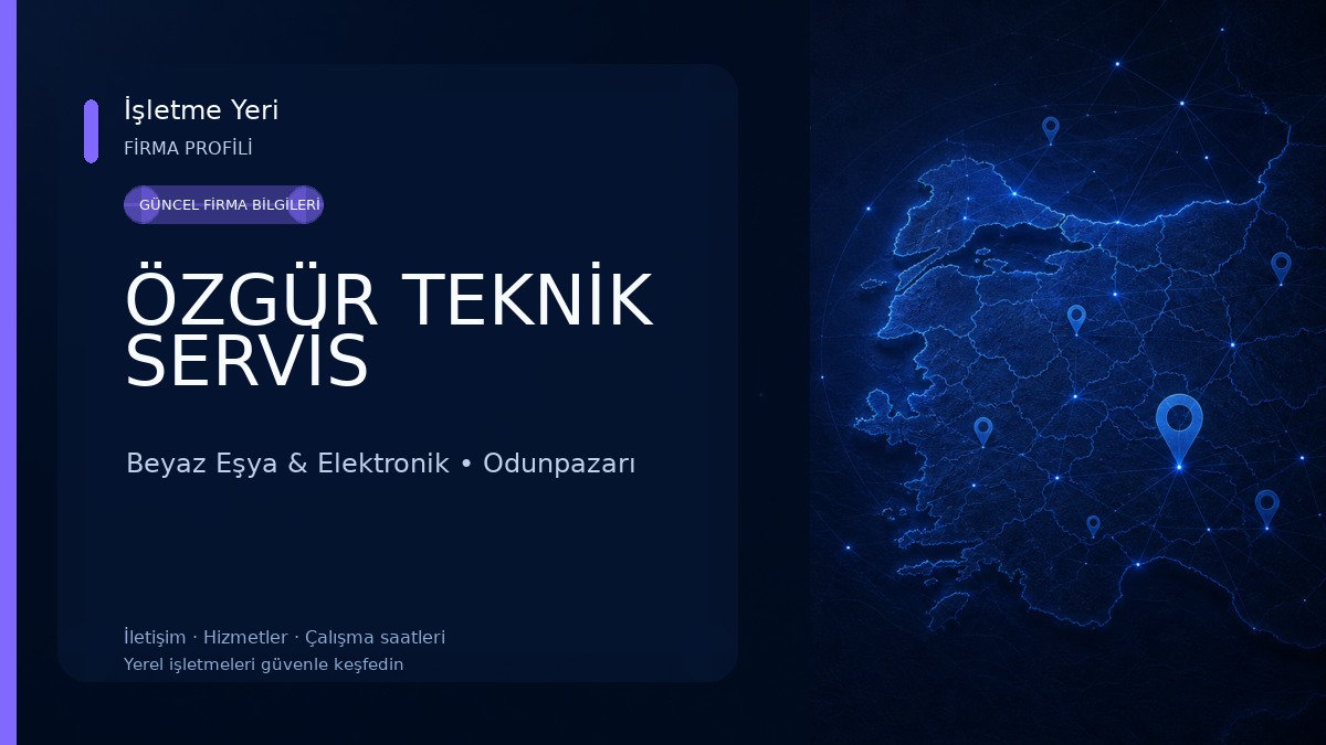 ÖZGÜR TEKNİK SERVİS Beyaz Eşya & Elektronik