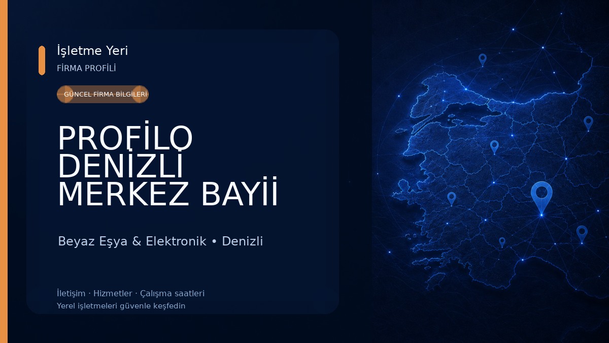 PROFİLO DENİZLİ MERKEZ BAYİİ Beyaz Eşya & Elektronik