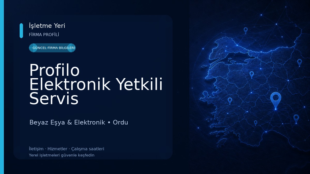 Profilo Elektronik Yetkili Servis Beyaz Eşya & Elektronik