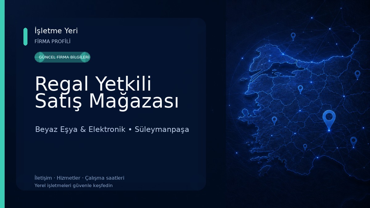 Regal Yetkili Satış Mağazası