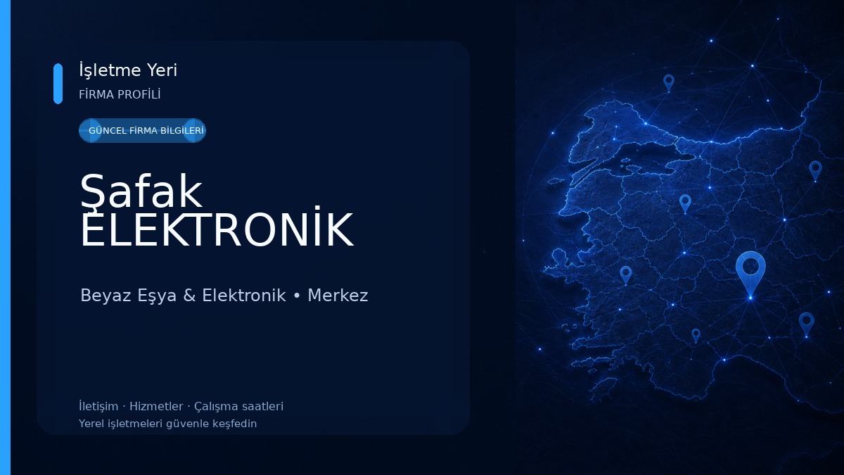 Şafak ELEKTRONİK 