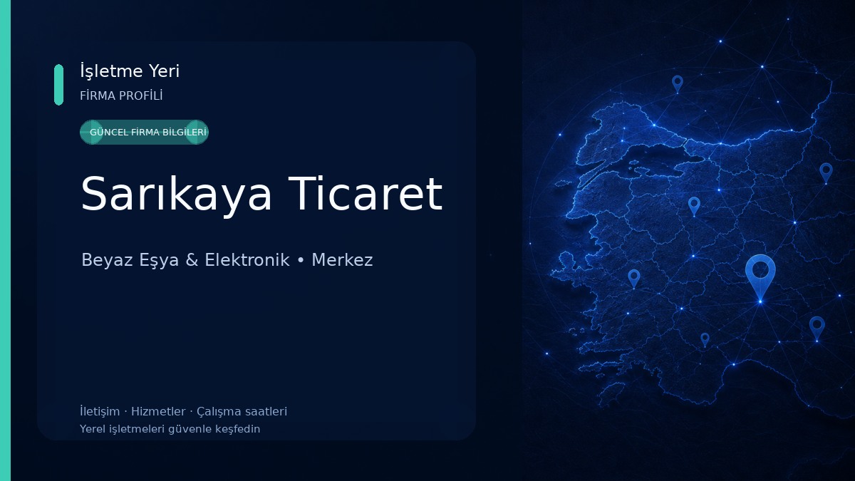 Sarıkaya Ticaret 