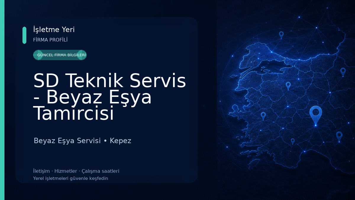 SD Teknik Servis - Beyaz Eşya Tamircisi