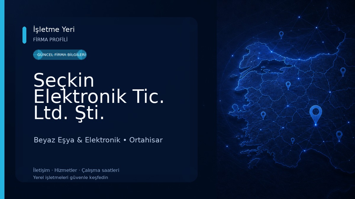 Seçkin Elektronik Tic. Ltd. Şti. Beyaz Eşya & Elektronik