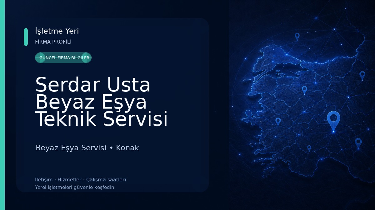 Serdar Usta Beyaz Eşya Teknik Servisi Beyaz Eşya Servisi