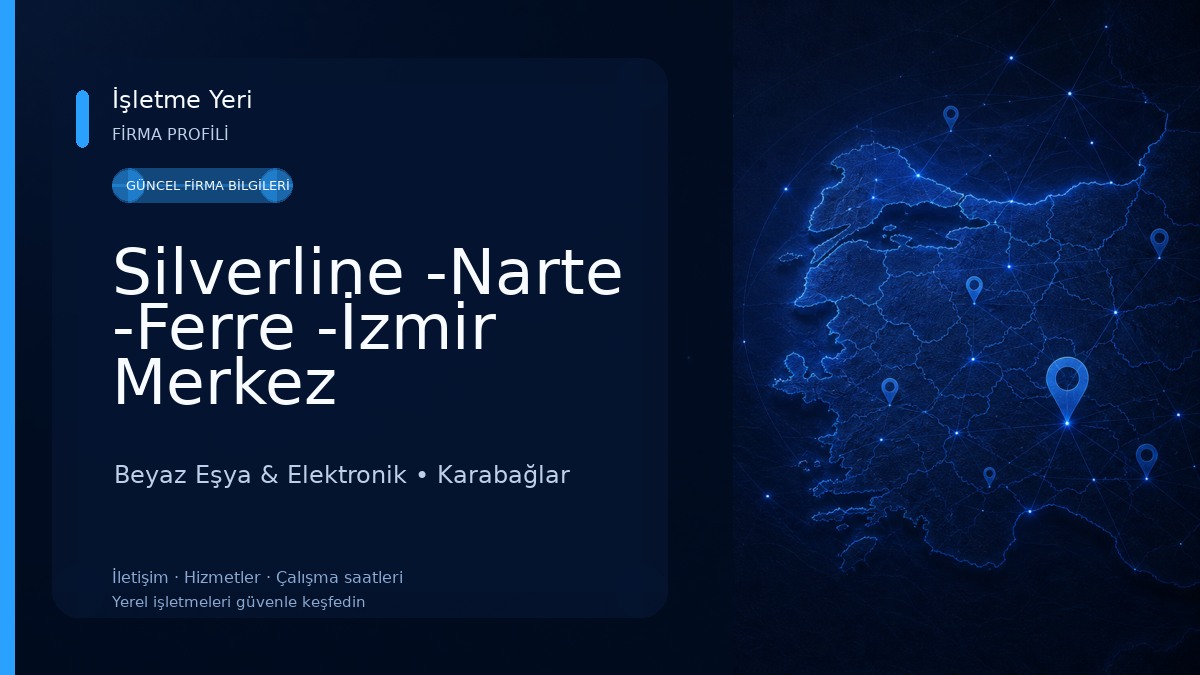 Silverline -Narte -Ferre -İzmir Merkez Mağazası| AnkastreGO Karin Ankastre Mağazası Beyaz Eşya & Elektronik