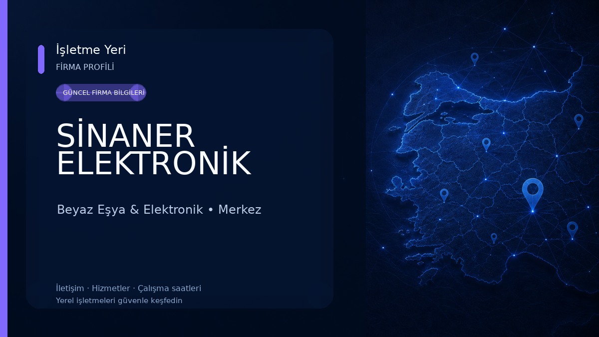SİNANER ELEKTRONİK