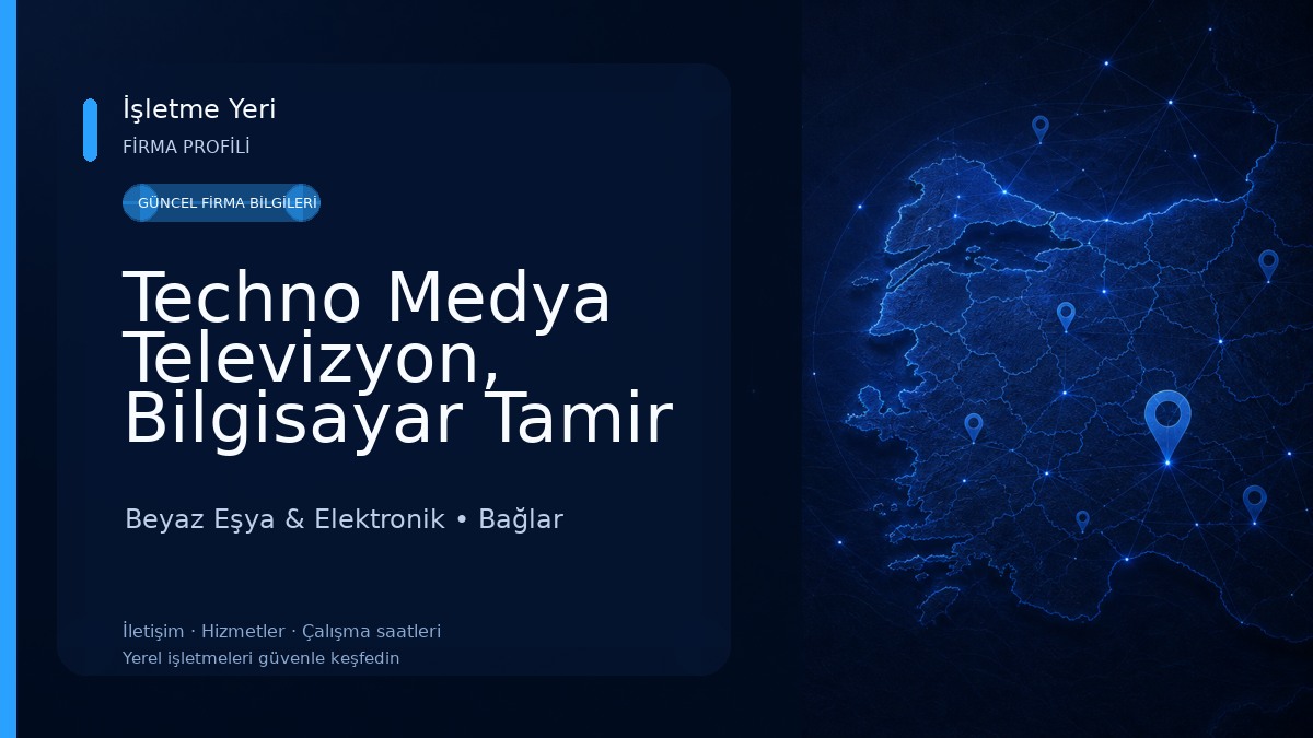 Techno Medya Televizyon, Bilgisayar Tamir Uydu Çanak Kurulum Güvenlik Kamera Sistemleri