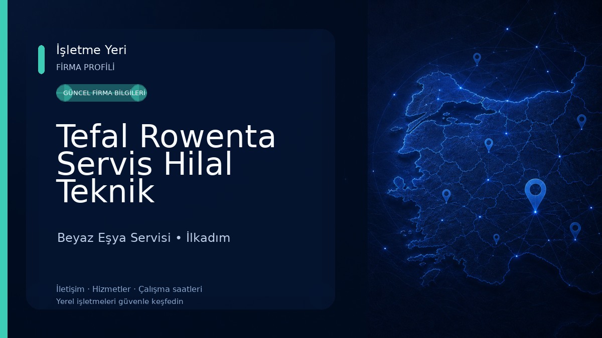 Tefal Rowenta Servis Hilal Teknik