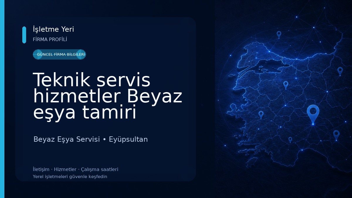 Teknik servis hizmetler Beyaz eşya tamiri Beyaz Eşya Servisi