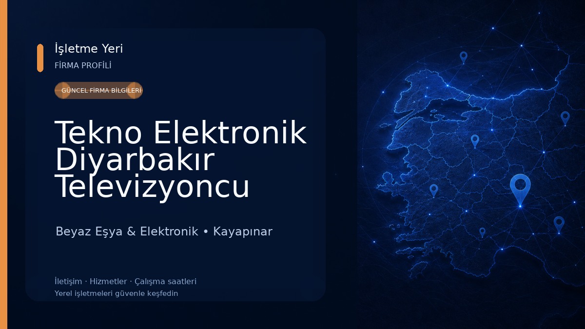 Tekno Elektronik Diyarbakır Televizyoncu merkezi uydu, çanak, televizyon,tamir