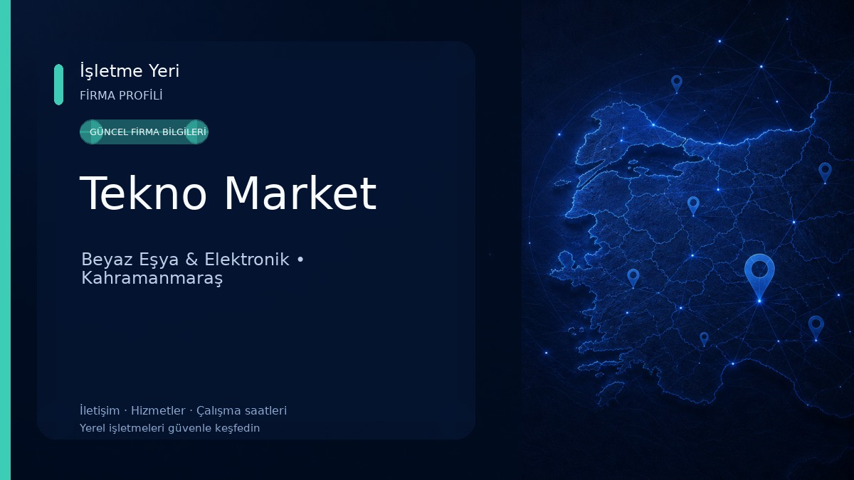 Tekno Market