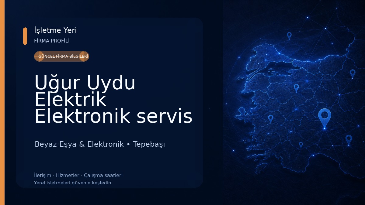 Uğur Uydu Elektrik Elektronik servis
