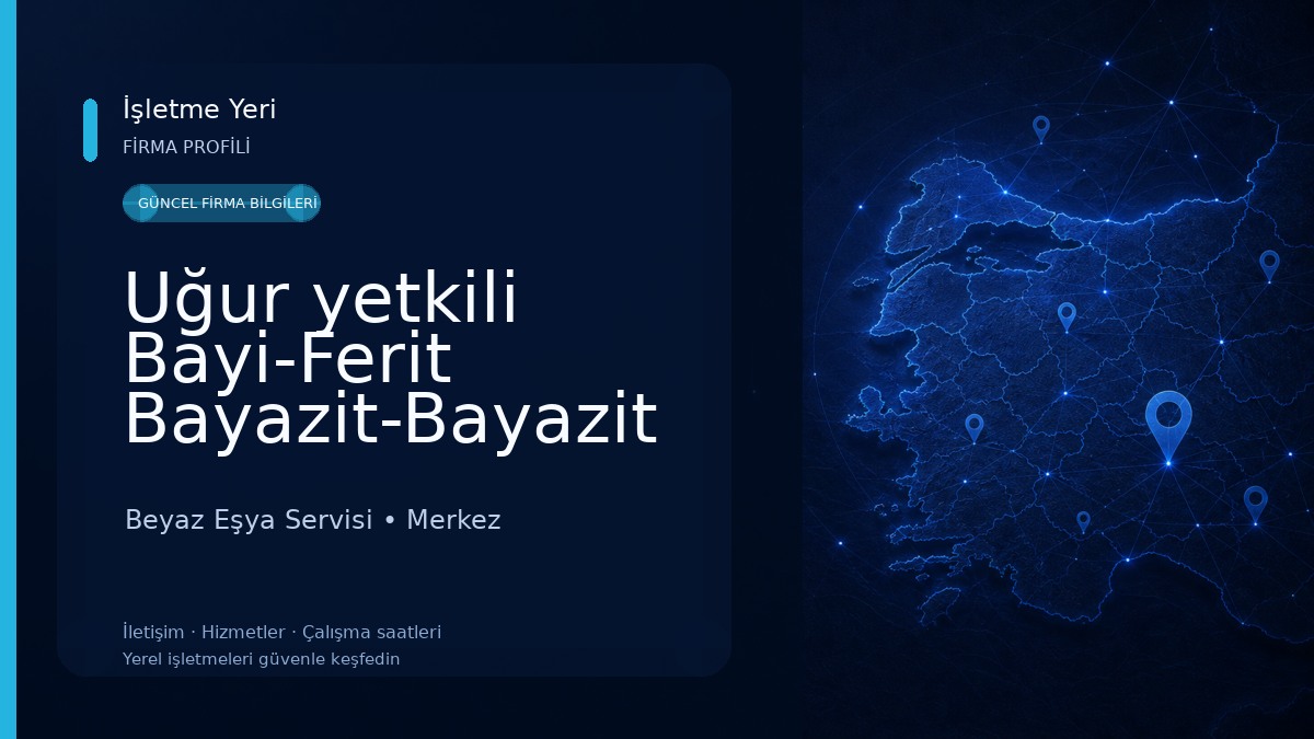 Uğur yetkili Bayi-Ferit Bayazit-Bayazit mobilya