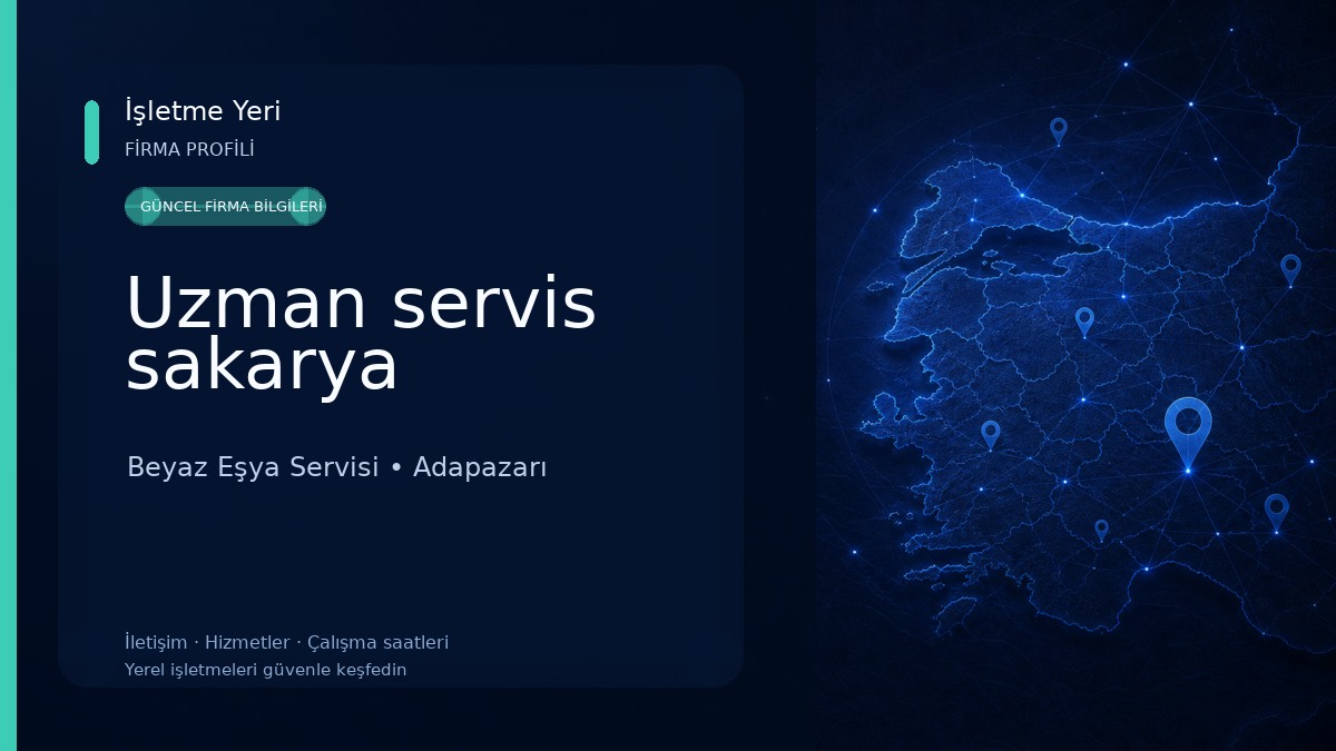 Uzman servis sakarya Beyaz Eşya Servisi